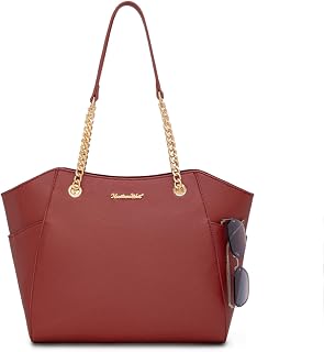 Montana West Tote Bag for Women Classic Monogram Purses and Handbags