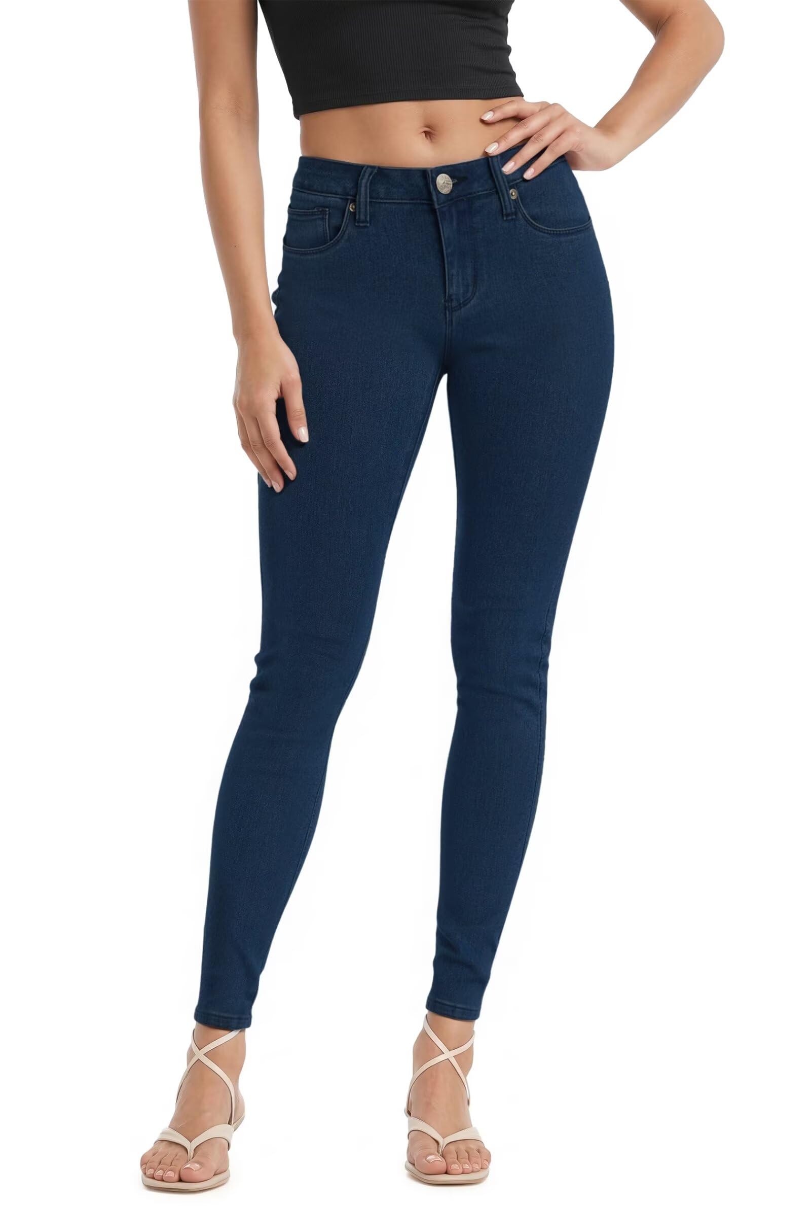 Hybrid & Company Women's Stretch Denim Jeans
