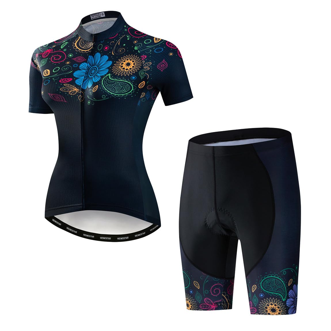 Hotlion Women's Cycling Suit Pocket S M L XL 2XL