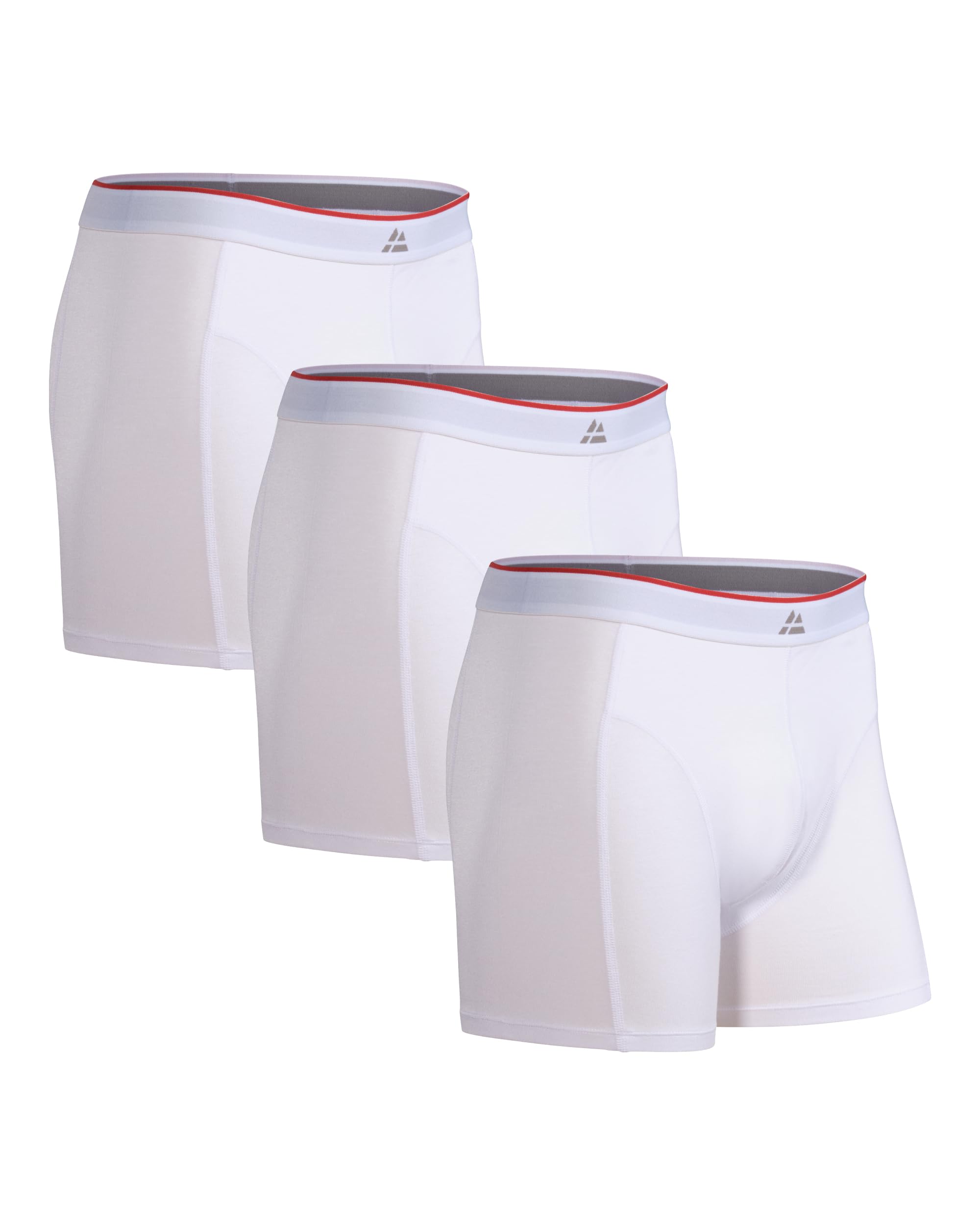 DANISH ENDURANCE Bamboo Men's Boxer Shorts with Fly, Pack of 3 & 6