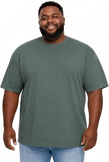 Premium Big & Tall Unisex Oversized T Shirt – Heavyweight 240 GSM Cotton Essential Tee