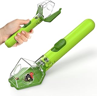 Bug Catcher for Kids with 6X Magnifier, STEM Educational Exploration Toys | Insect Trap Tool for Indoor and Outdoor Bug Discovery, Christmas Birthday Gifts for Adults, Boys and Girls, Green