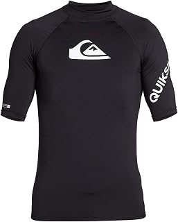 Quiksilver Men's Everyday UPF50 Surf Shirt Rashguard Monaco Blue Heather