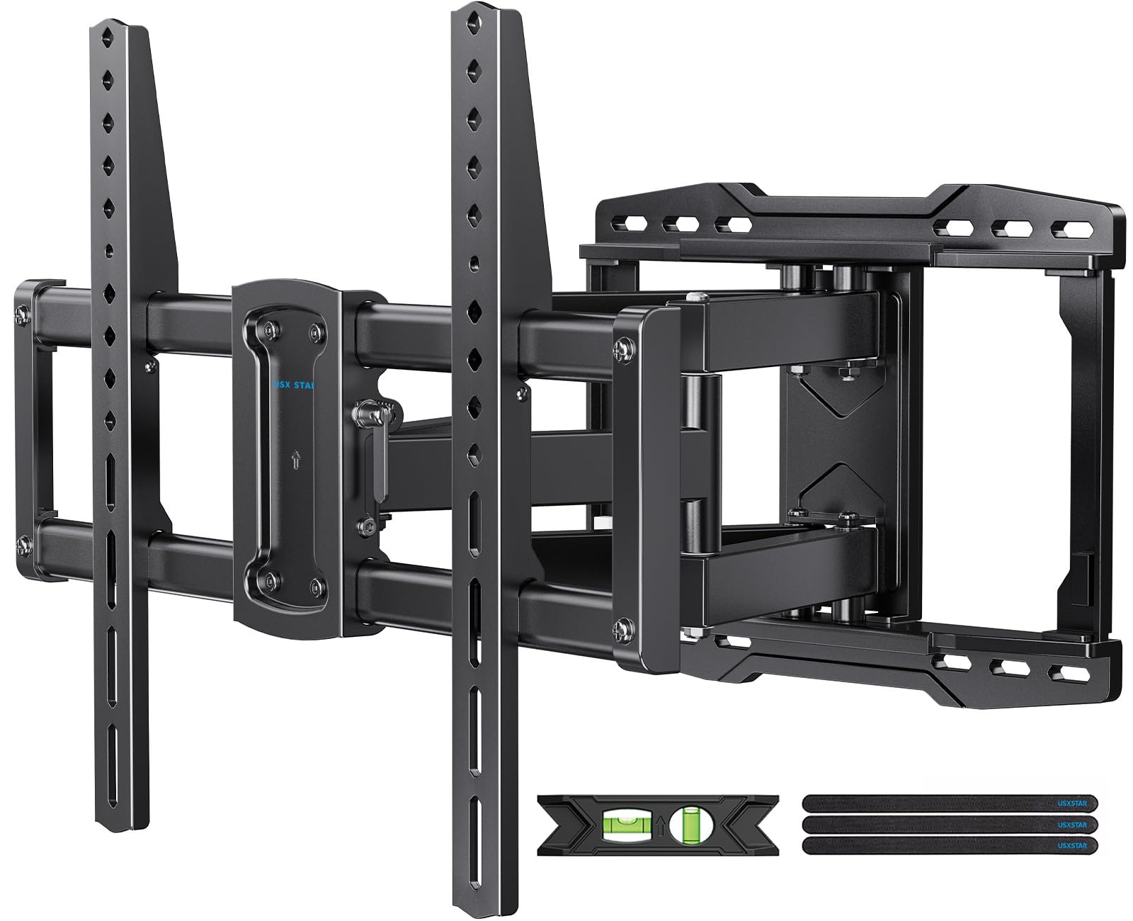 USX STAR Full Motion TV Wall Mount Bracket for 65 70 75 85 86 90 inch TVs | UL L