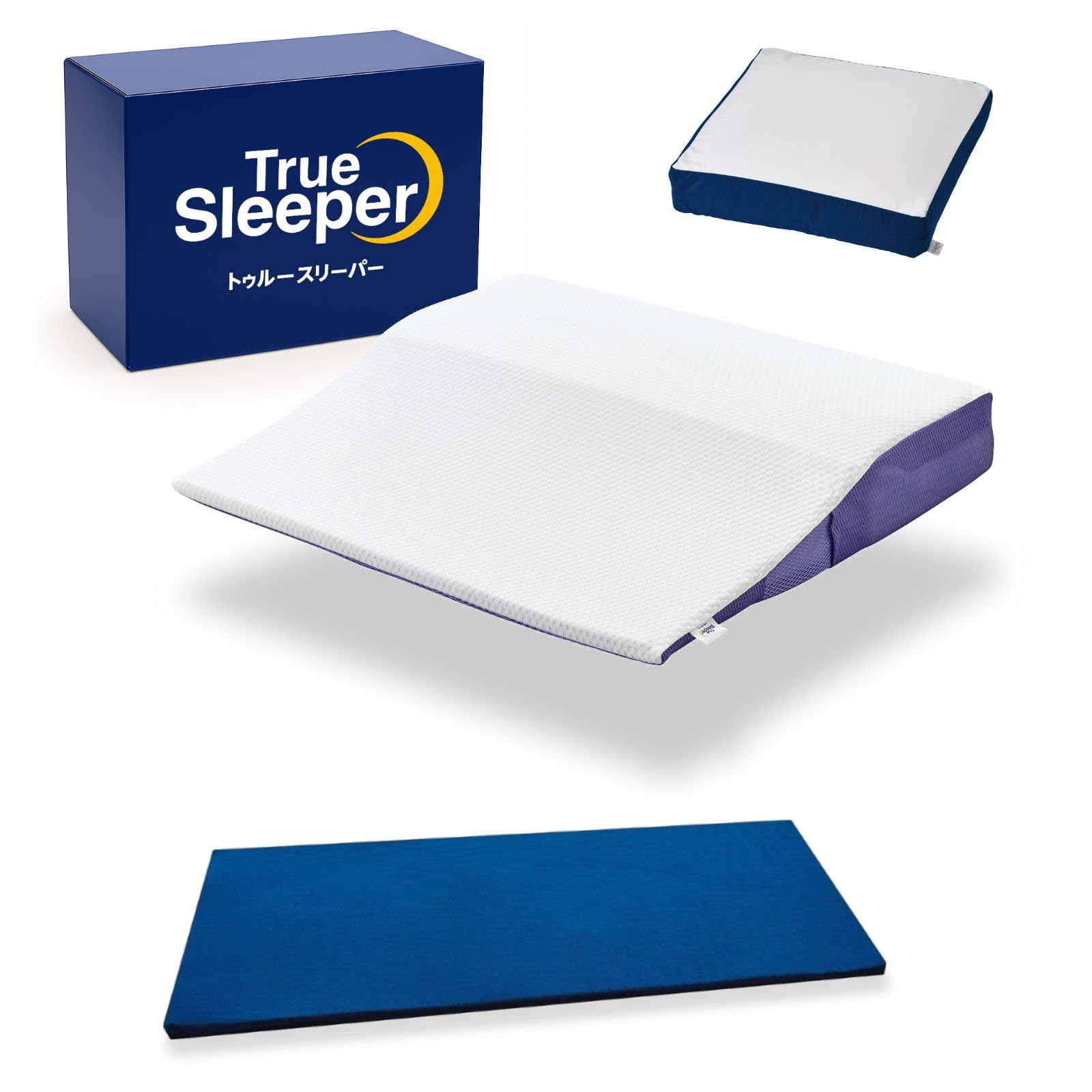 【Official】True Sleeper Seven Pillow Ultra Fit Washable Plus〈R1+ Reclining Mat+ M