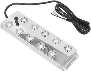 Ultrasonic Mist Maker 10 Head DC45-48V 1.5m Cable Length Ultrasonic Water Pond Fountain Fogger
