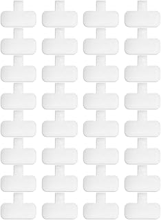 32 Pcs Cable Labels, Cord Tags for Wire Organizing & Identification, White