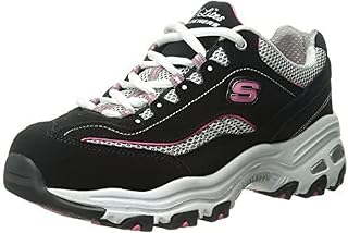 Skechers Los Angeles Uno Loving Love Womens Fashion Trainers in White Rose Gold