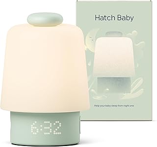 Hatch Baby Sound Machine &amp; Night Light Routine Builder (Mint) | White noise machine, night light, toddler &amp; kid time-to-rise alarm clock, registry essential with 3 months of sleep support