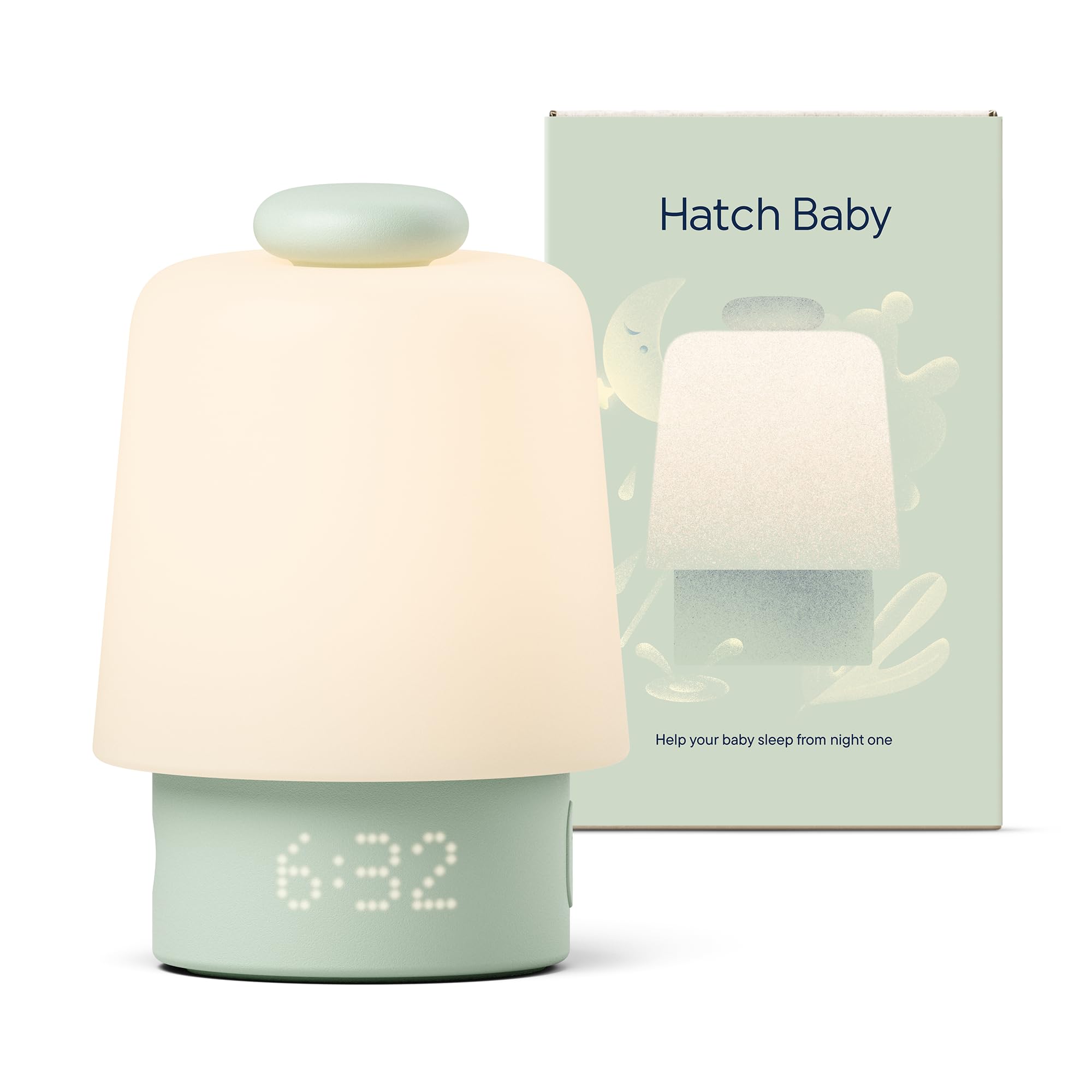Hatch Baby Sound Machine &amp; Night Light Routine Builder (Mint) | White noise 