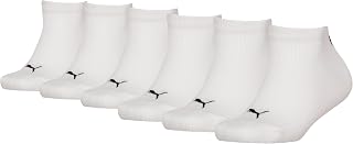 PUMA Plain Sneaker Unisex Socks - Children and Teenagers (Pack of 5)