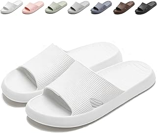 Anmerl Shower Shoes for Men and Women, Quick-Drying Lightweight EVA Non-Slip Sliders, Soft Cloud Slippers for Bathroom, Gym, Pool, Beach and Indoor/Outdoor Use