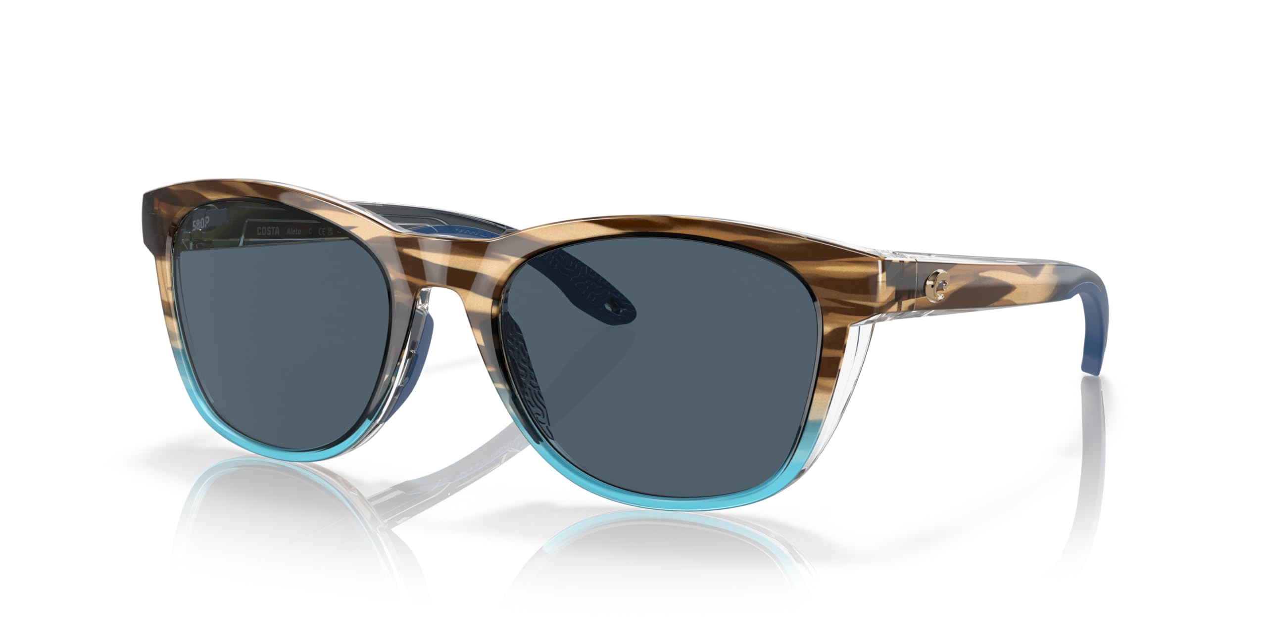 Costa Del Mar Womens Aleta Round Sunglasses
