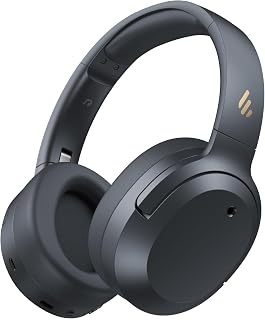 Edifier W820NB Plus Gen 2 Over-Ear Noise Cancelling Headphone, Darkgray | -49 dB ANC, LDAC Hi-Res Audio, Bluetooth 6.1 & Multipoint, 40mm Titanium Driver, 88H Playtime, Spatial Sound, AI Clear Calls