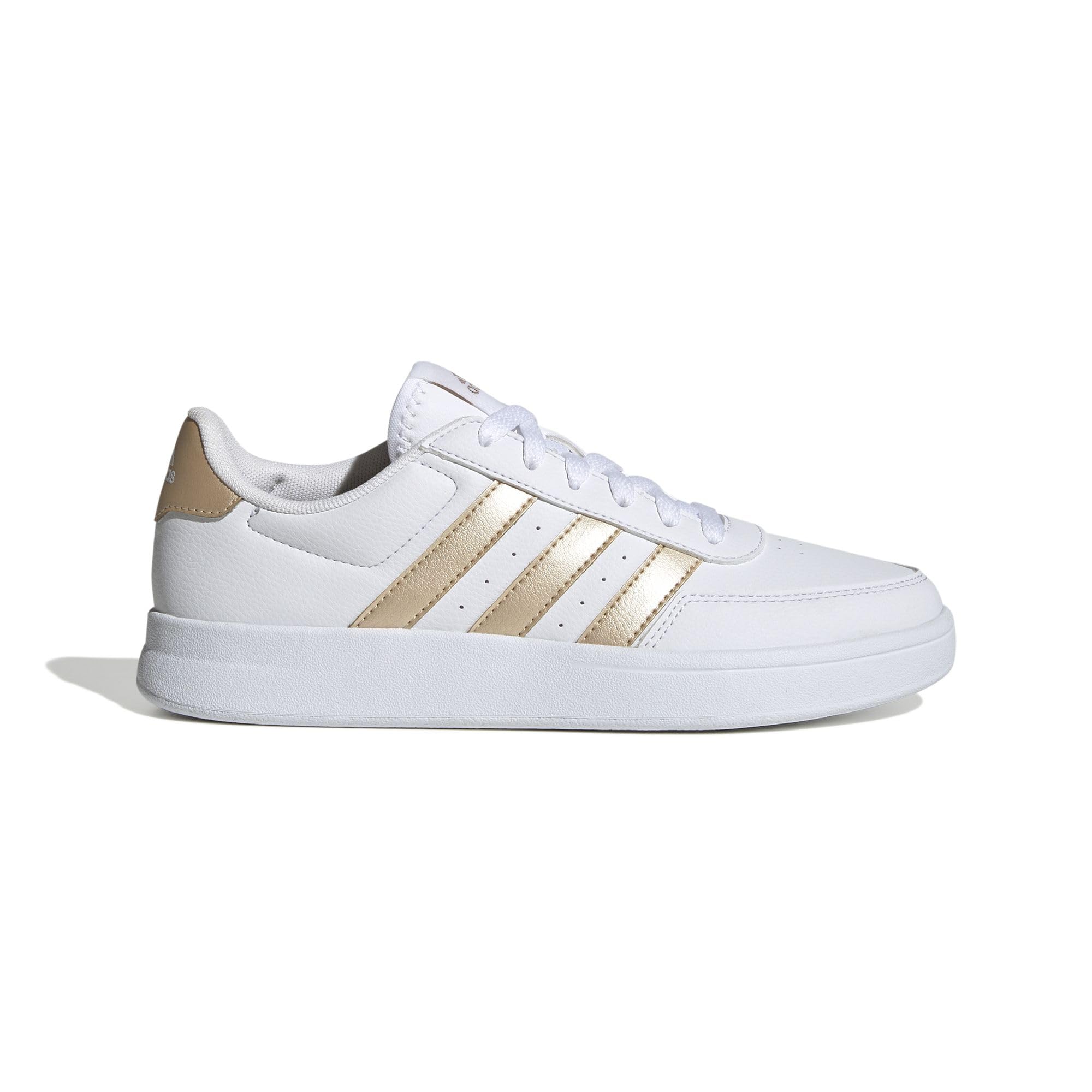 adidas Men's Breaknet 2.0 Shoes Shoes, Cloud White Wonder Gold Cloud White, 5.5 