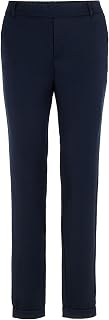VERO MODA Vmmaya Mr Loose Solid Pant Noos Trousers, Women, Blue (Night Sky Night Sky), XS / 34L