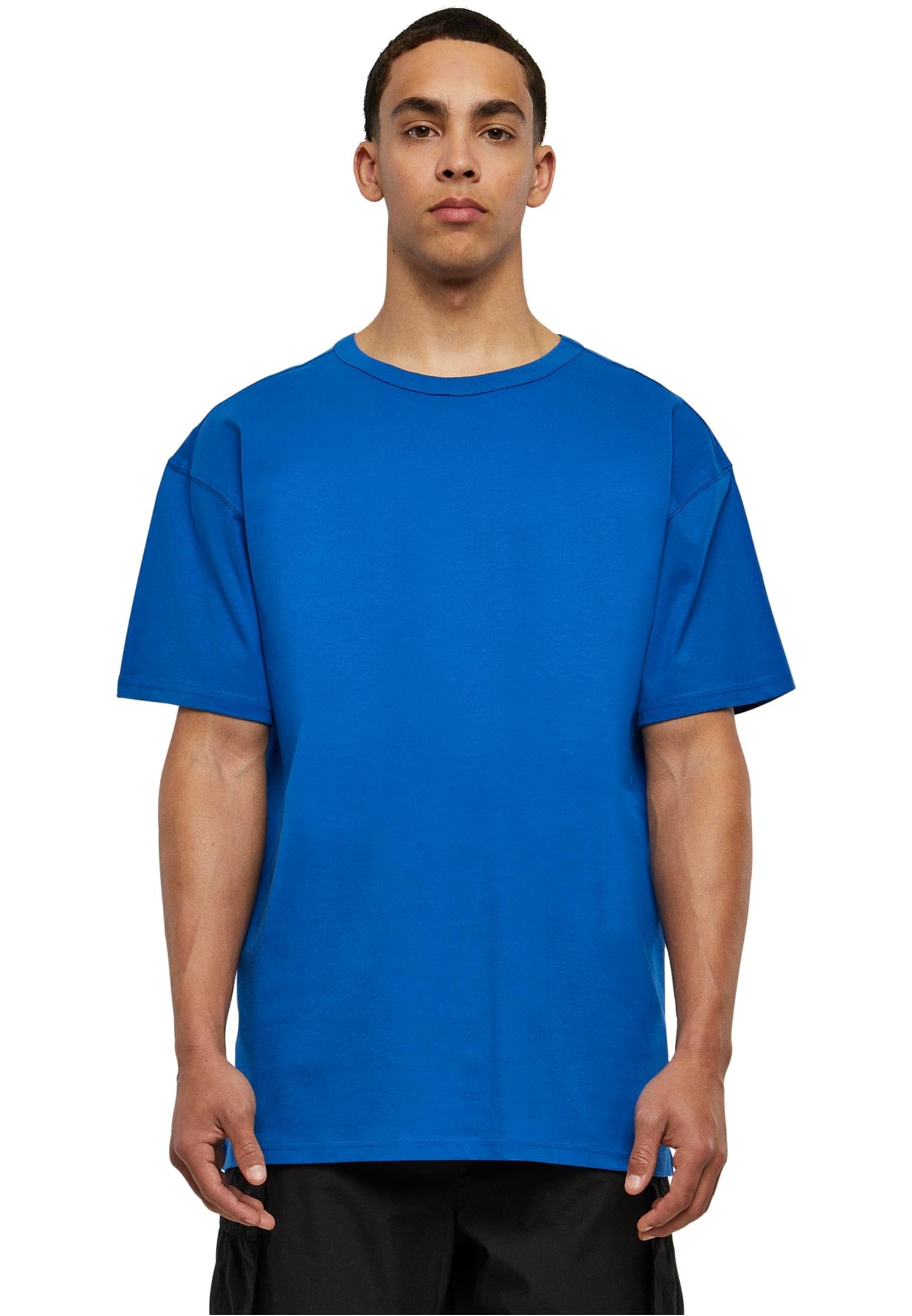 URBAN CLASSICS Men's Oversized Tee Shirt, Long Oversized T-Shirt with Round Neck