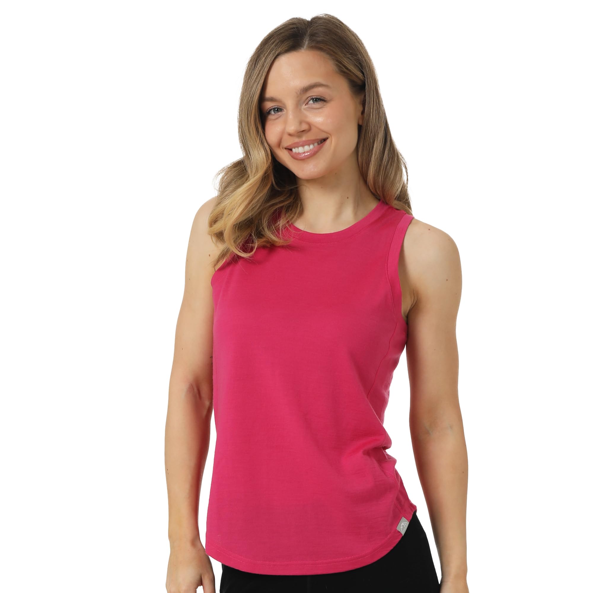 Merino.tech 100% Merino Wool Tank Top Women 2 Styles - Lightweight Top