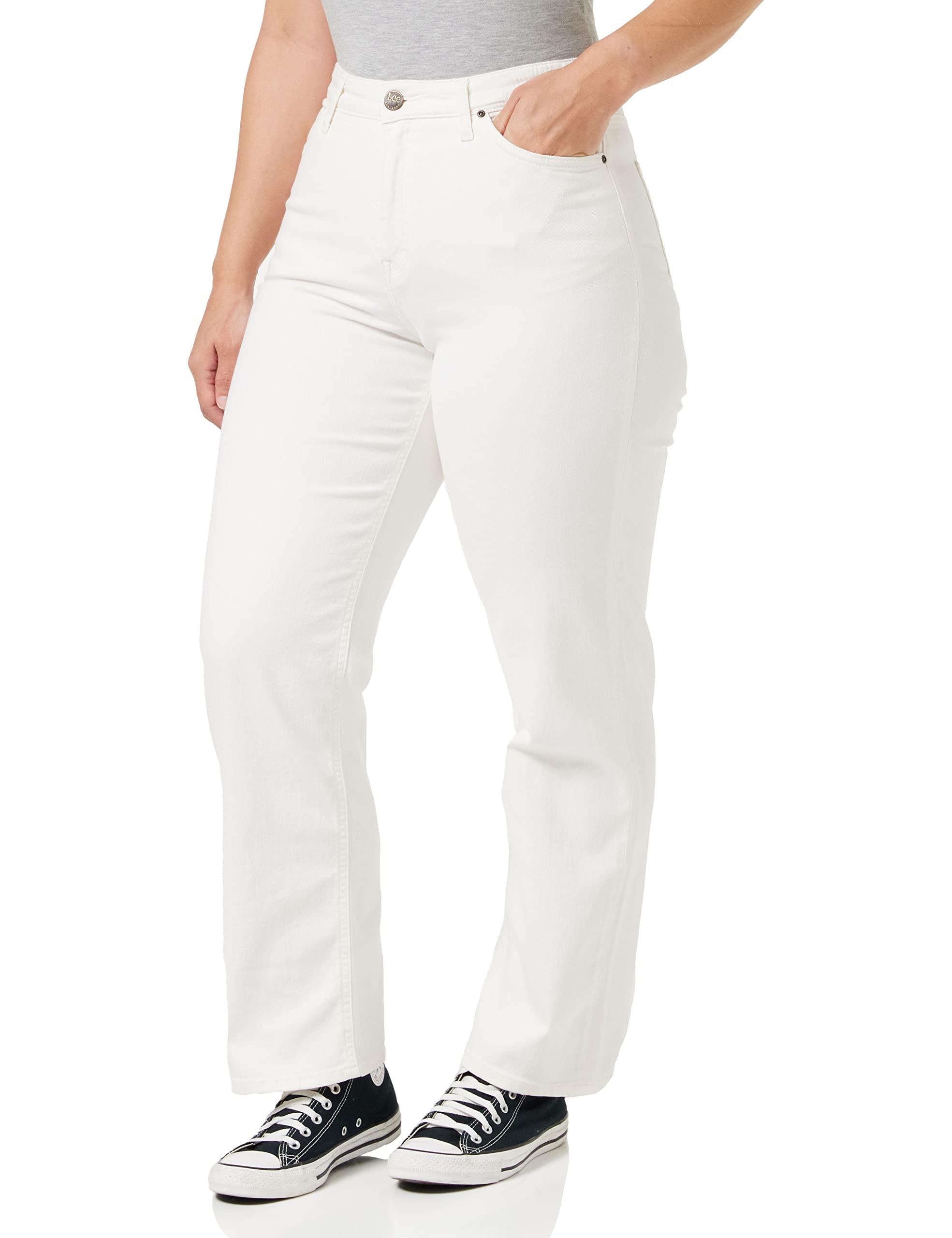 Lee - Wide Leg Long, Women's Jeans