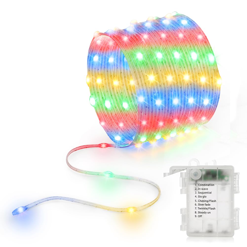 Battery Operated String Lights, 16.5ft 50 LED Twinkle Fairy String Lights Batter