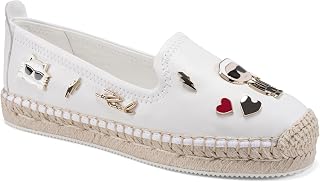 Karl Lagerfeld Women's Michaela Slip On Espadrille Sandal Shoes
