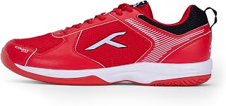 Hundred Court Star Tennis and Badminton Shoes Junior/Kids/Men's Non-Marking | Lightweight Polyester Upper | Lightweight Rubber Sole | Men's Padel Shoes All Court