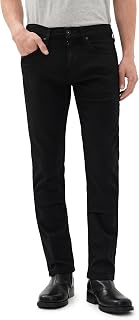 Paige Men's Federal Transcend Slim Fit Straight Leg Trousers