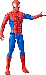 Marvel Spider-Man Titan Series Action Figure, 30-cm (12 inch) Super Hero Toys for Children Ages 4+, Red