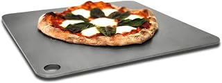 ThermiChef 16" x 16" Pizza Steel - 1/4" Steel, 17.6 lbs | Multipurpose Cooking Steel for Pizzas, Sourdough, Grilling & More - Made in the USA