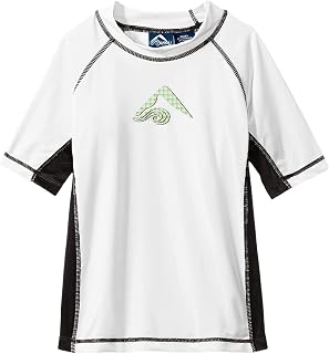 Kanu Surf Haywire UPF 50+ Sun Protective Rashguard Swim Shirt Jersey Rush Guard Boy
