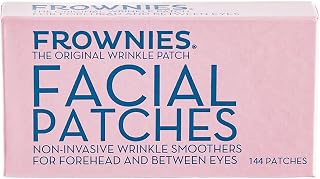 Frownies Forehead &amp; Between the Eyes Wrinkle Patches, 144 Count | Overnight Patches for Forehead &amp; 11 Lines