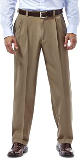 Haggar ECLO Repreve Stria - Pleated Front Dress Trousers - with_Dartpers Men