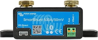 Victron Energy Smart Battery Shunt Battery Monitor 6.5V-70V, 500A | Victron Smart Shunt with Bluetooth - Detailed In-App Insights