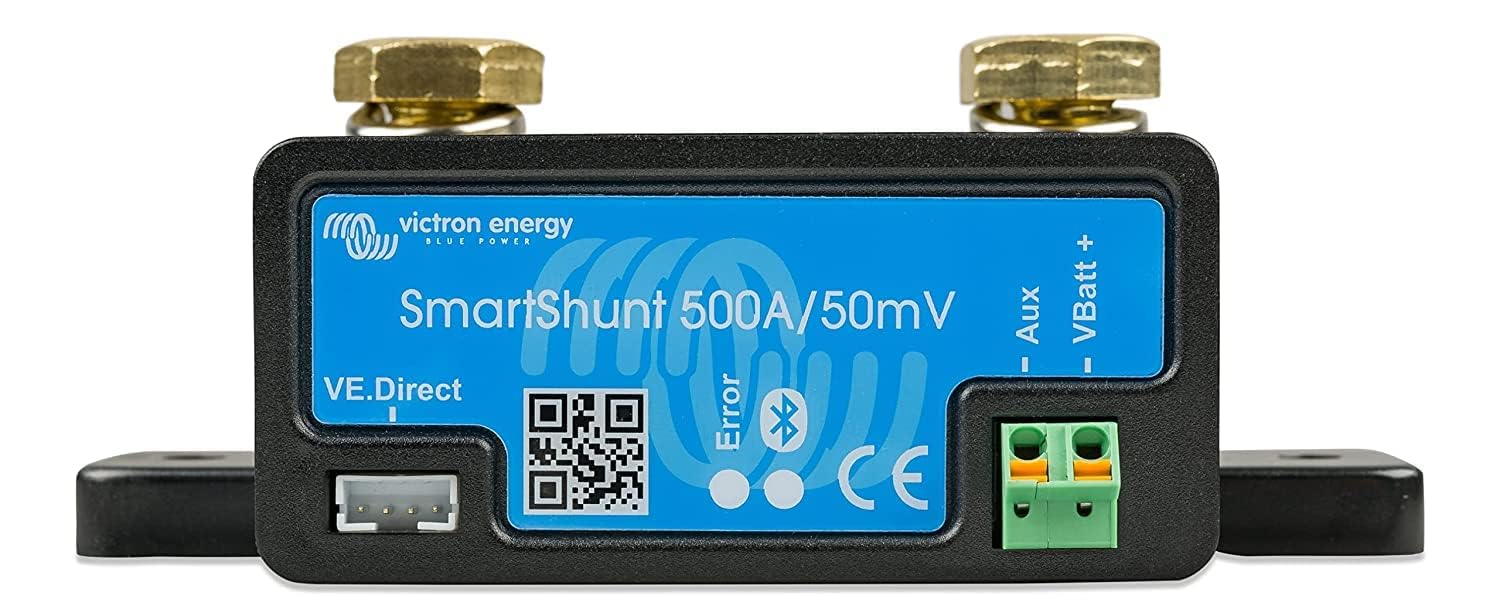 Victron Energy Smart Battery Shunt Battery Monitor 6.5V-70V, 500A | Victron Smar