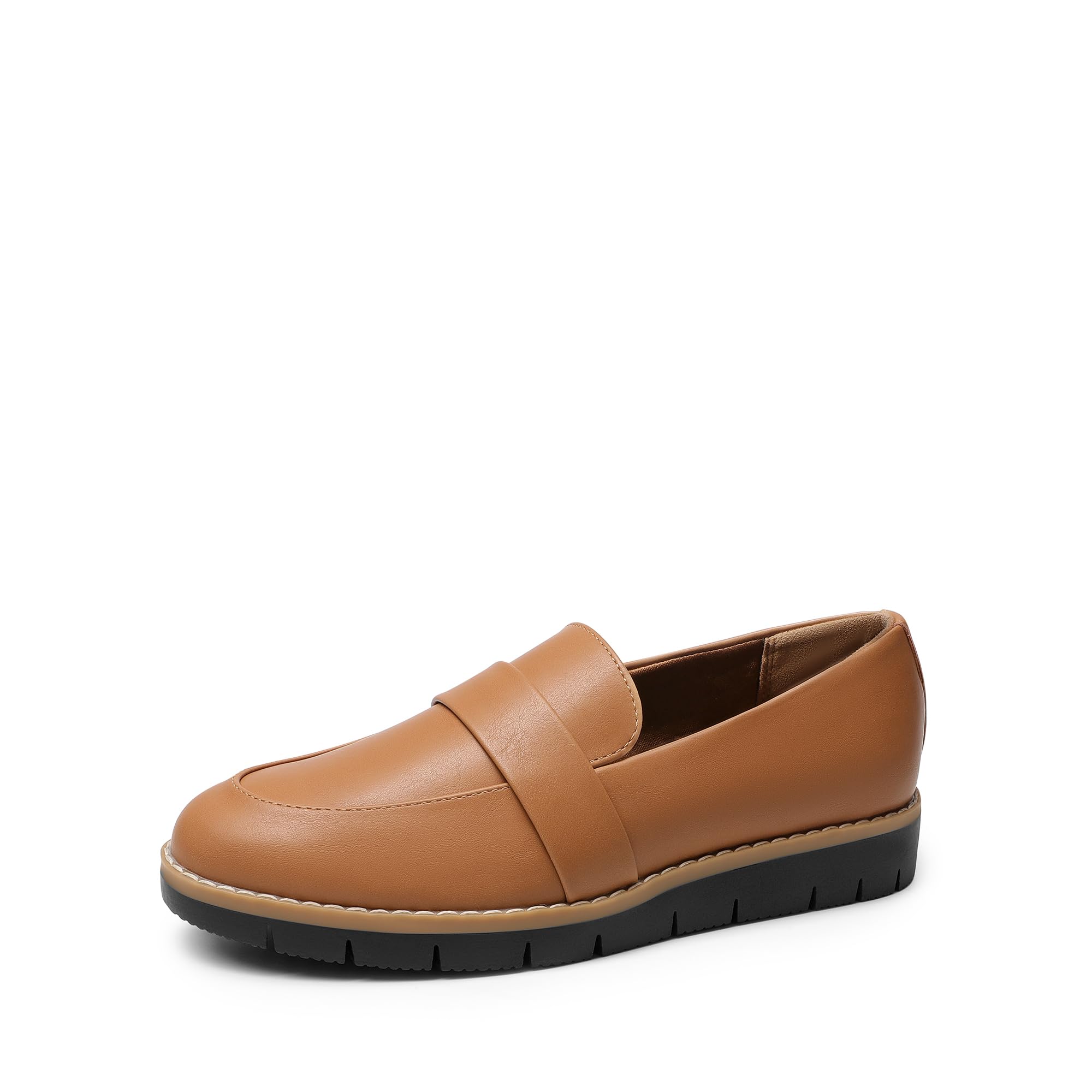 DREAM PAIRS Womens Loafers Slip-On Business Casual Work Shoes