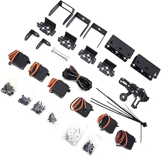 6DOF Robot Mechanical Arm Robotic Kit Aluminium Clamp Claw Programmable Hand Used for College Teaching IDY Production