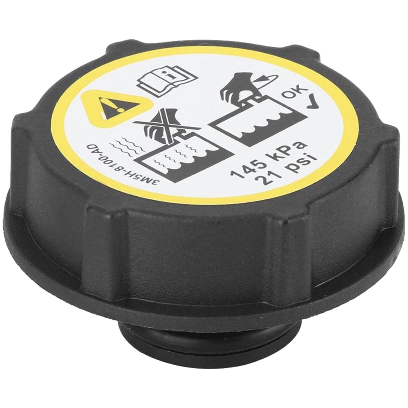 PWR Radiator Expansion Water Tank Cap Coolant Tank Cap Cover Lid For Ford Fiesta