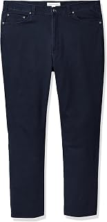 Amazon Essentials Men's Athletic-Fit 5-Pocket Stretch Twill Trouser (Available in Big & Tall)