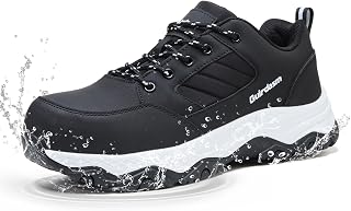 Women's Wide Steel Toe Waterproof Work Shoes