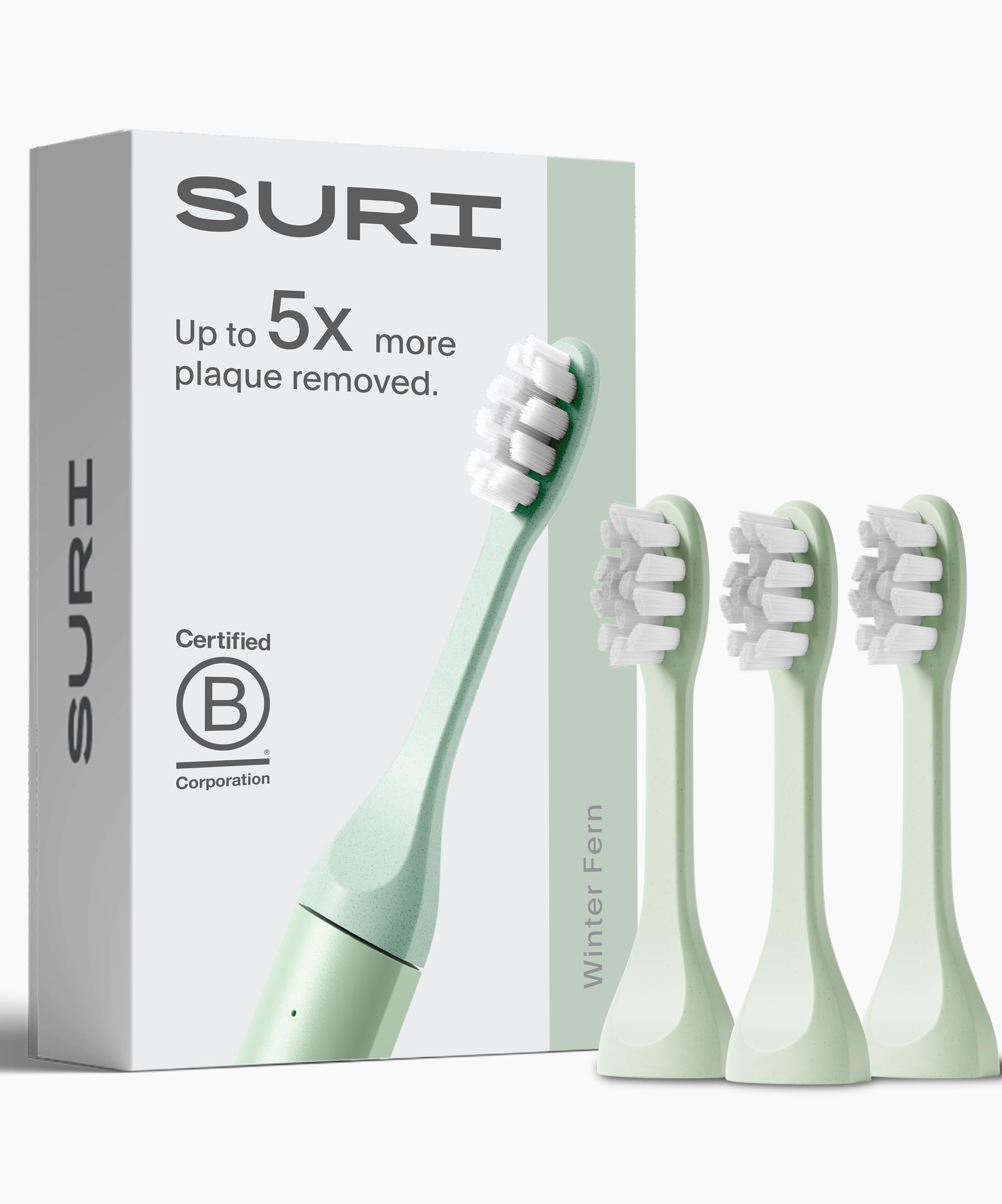 SURI Recyclable Electric Toothbrush Heads | Core & Pro Compatible | Long Lasting