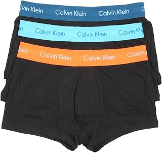 Calvin Klein Men's Boxer Shorts Trunks Cotton with Stretch Pack of 3