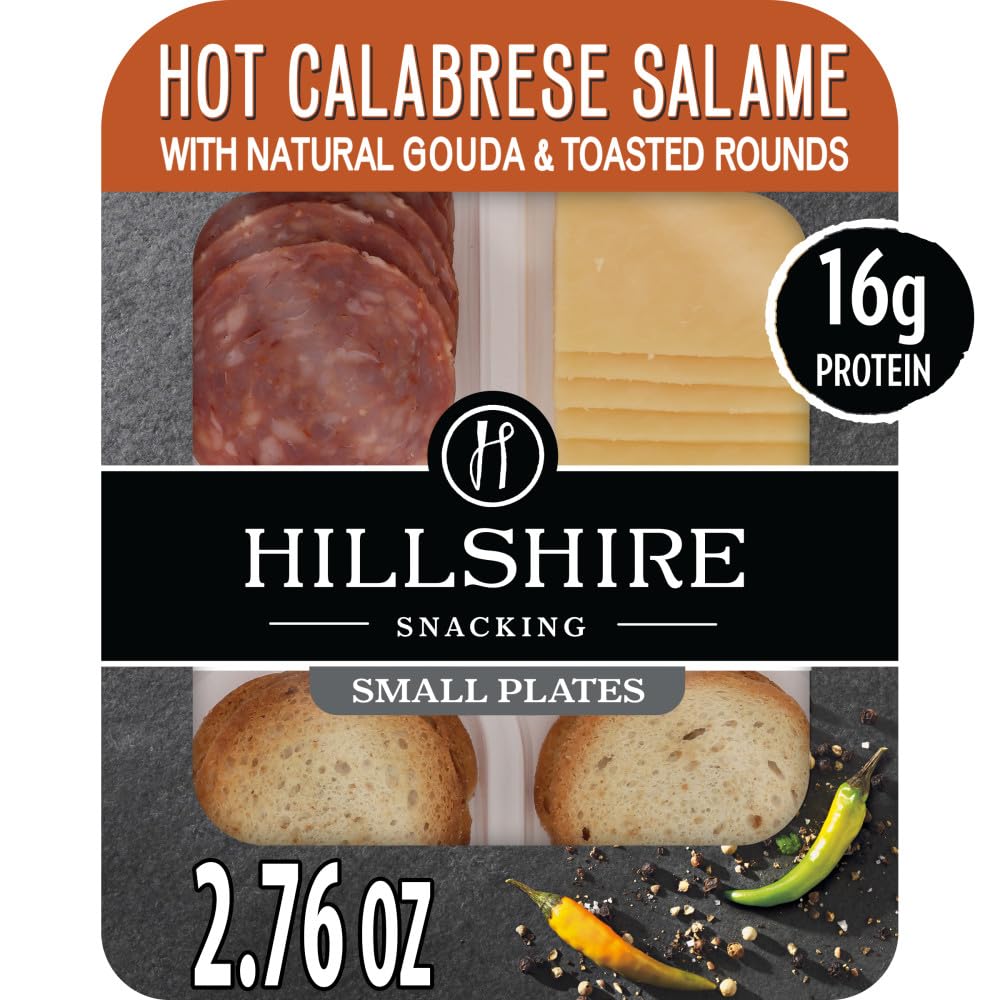Hillshire Snacking Hot Calabrese Salami, 2.76 Ounce | 16g protein per serving; f