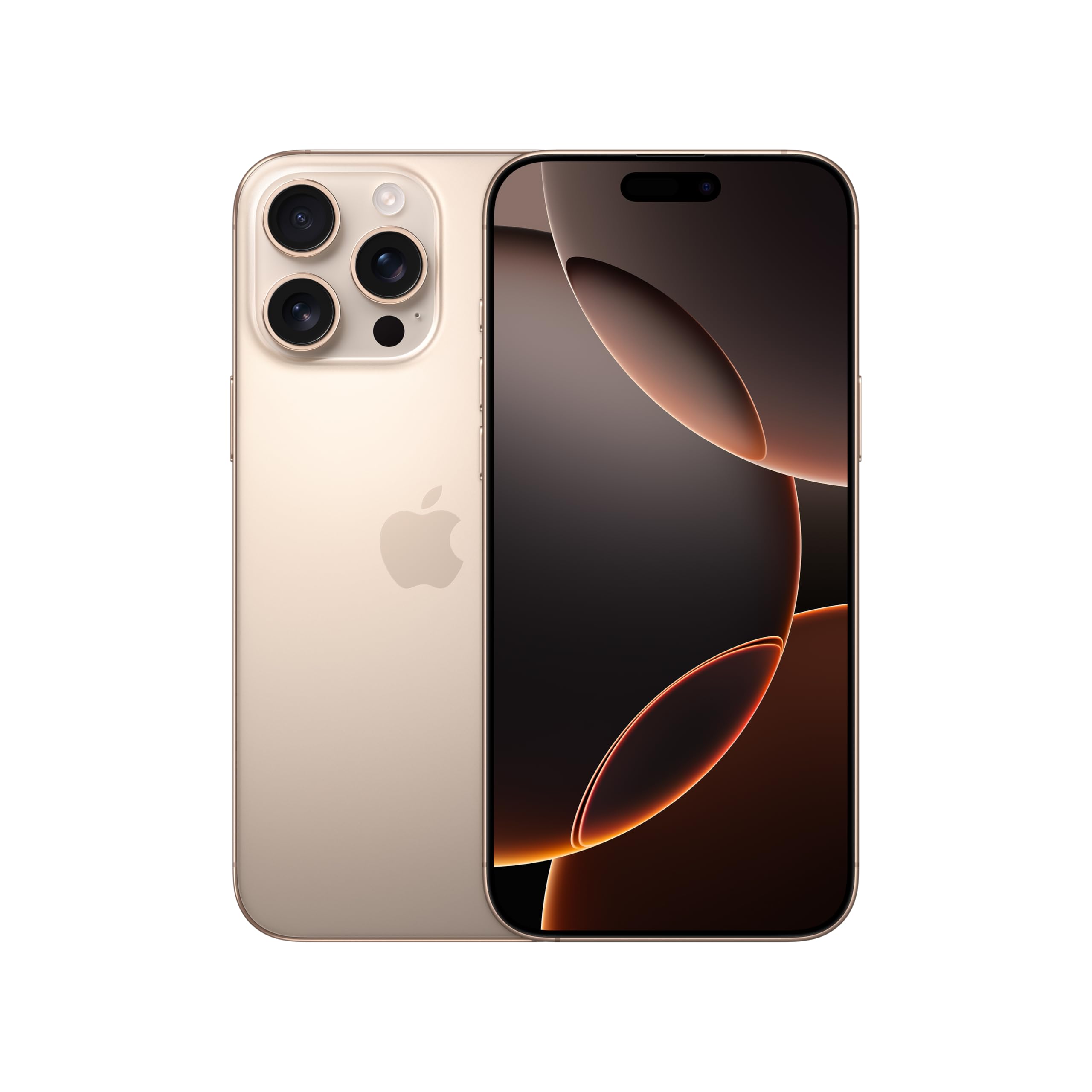 Apple iPhone 16 Pro Max, 256GB, Titanium Sand (Refurbished)