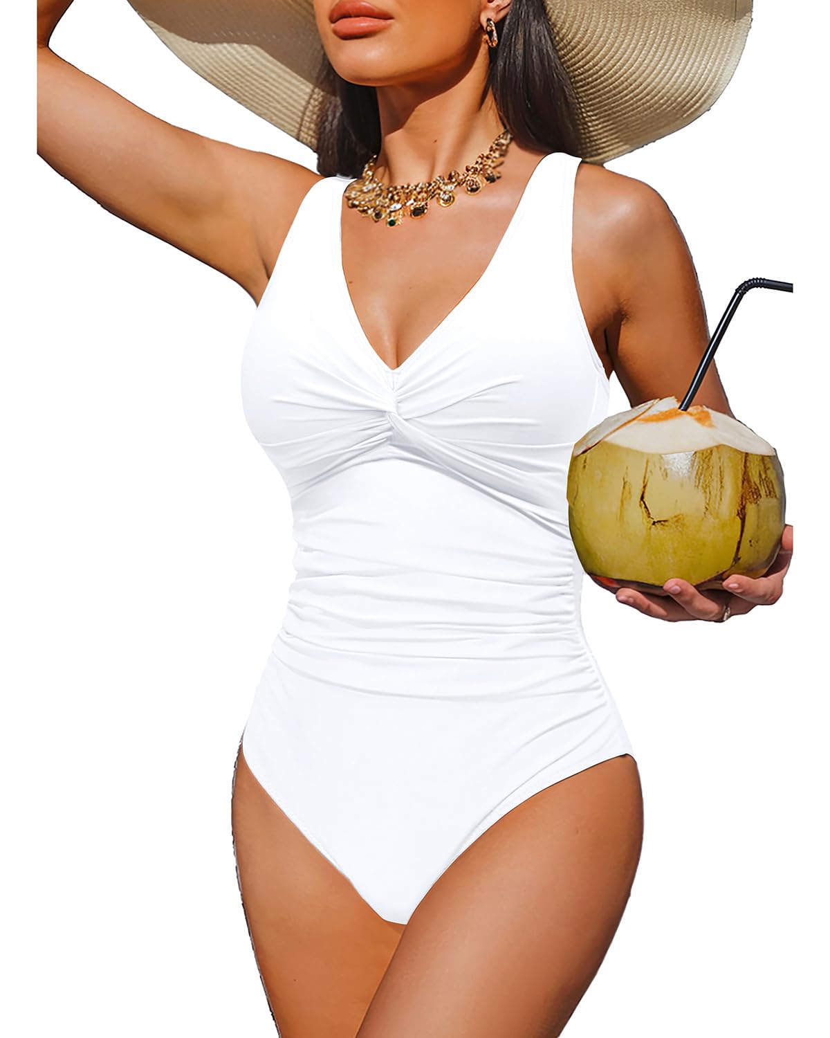 Holipick Women's Push-up Swimsuit Swimsuit One Piece Swimsuit