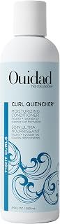 Ouidad Curl Quencher Moisturizing Conditioner, Hydrate, Nourish &amp; Elongate | Curl Defining Thick Formula, Creamy Detangling Conditioner Helps Repair Damage, Plumps and Seals the Cuticle, For Tight Curls