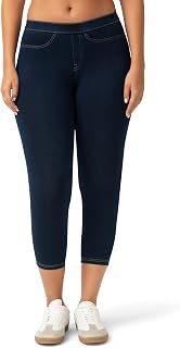 no nonsense Women's Classic Denim Leggings, Jeggings for Women High Waisted