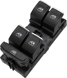 KASturbo 5G0959857 Electric Power Window Master Switch for Golf Mk7 Passat | Touran Tiguan Arteon Leon 5G0959857C 5G0959857B 5G0959857D 5GG 959857 A