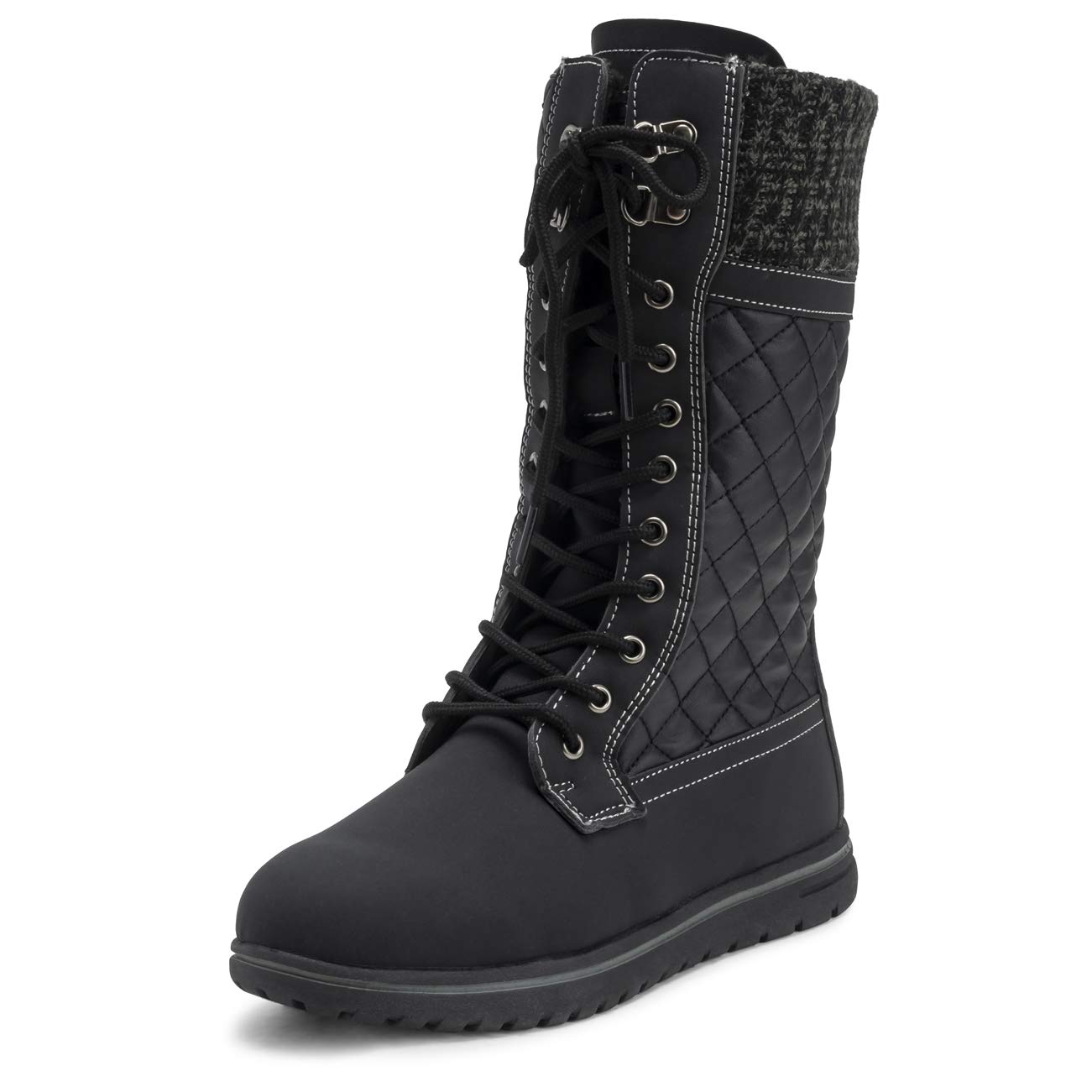 Polar Boot Womens Fleece Lined Snow Winter Waterproof Hiking Durable Ankle Boots