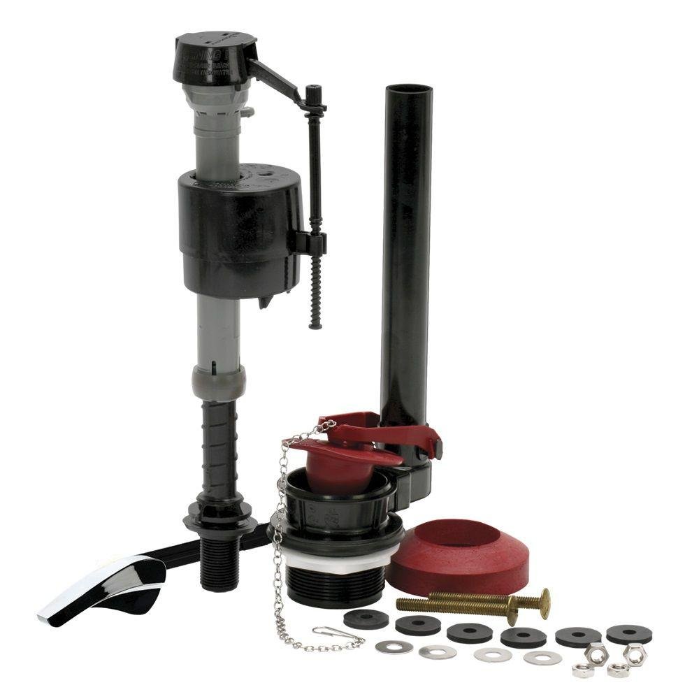 Fluidmaster 400AKRP10 Universal Toilet Repair Kit, 2-Inch Flush Valve | Includes