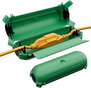 RESTMO 2 Pack Outdoor Plug Cover, Waterproof Outdoor Extension Cord Cover